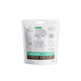 Лакомство для собак Nature's Protection Superior Care White Dogs Daily Oral Care с белком насекомых 150 гр