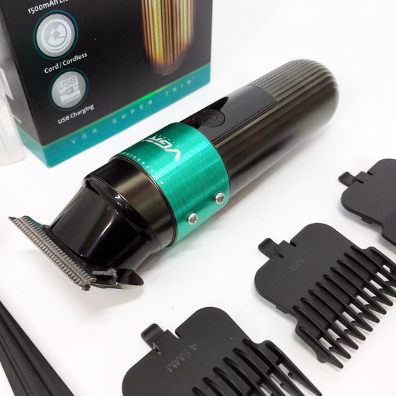 Мужской набор для стрижки волос беспроводной, Аккумуляторный универсальный триммер для стрижки BR-13 | Зображення 6