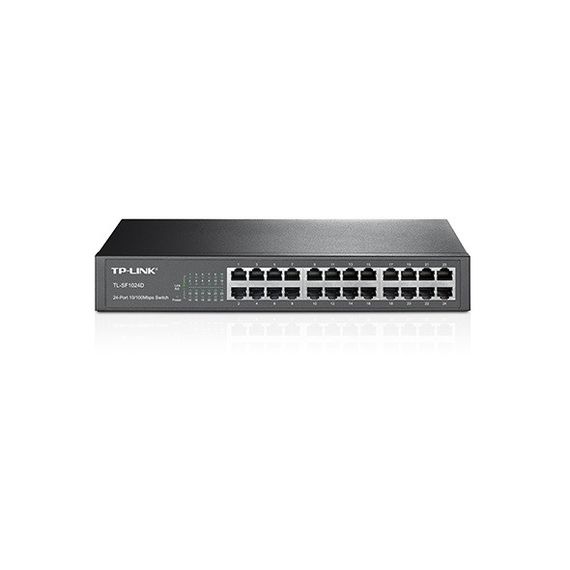 Коммутатор TP-LINK TL-SF1024D 24xFE неуправляемый 13" 1U (TL-SF1024D)