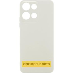 Чохол Silicone Cover Lakshmi Full Camera (AA) для Motorola Moto G35 Білий / White