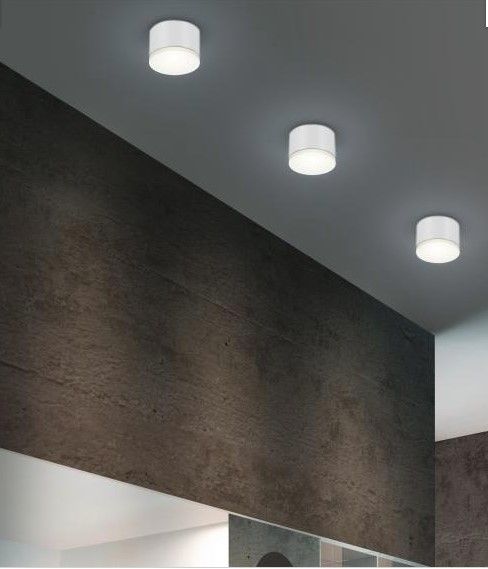 Светильник потолочный накладной в ванную LED  FLF-83 5W NW WH | Зображення 2