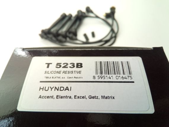 Дроти запалювання Accent 1.4/Getz 1.4-1.6, TESLA (T523B) (27501-26D00) | Зображення 2