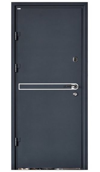 Двері вхідні Офіс-Еліт RAL 7016+офіс. декор 17 Бетон антрацит