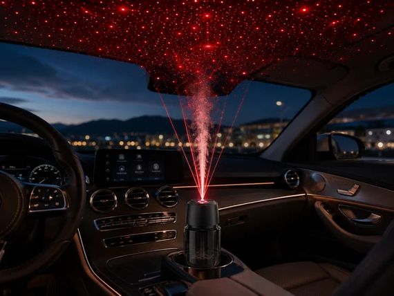 Автомобільний ароматизатор Starry Sky XT056 • Аромадифузор «зоряне небо» для авто, салону, дому та робочого простору | Зображення 5