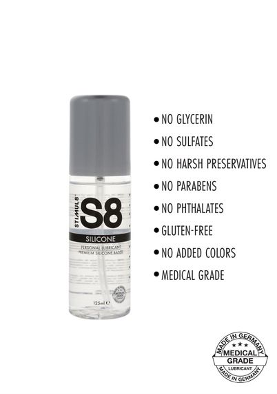 Лубрикант S8 Premium Silicone Lube 125ml | Зображення 1