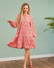 Платье для женщин цвет красный FI_006834