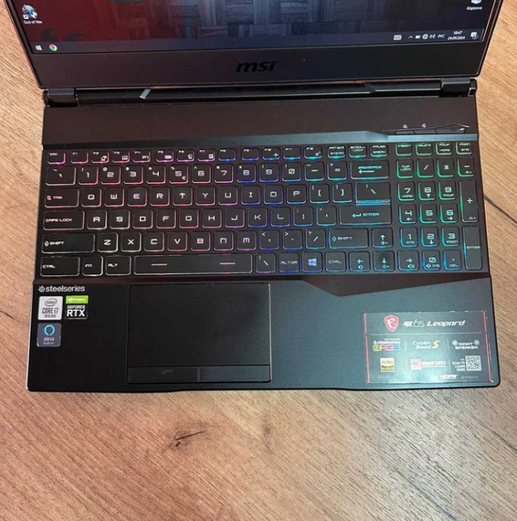 Ноутбук MSI GL65 Leopard 10SFK 144Hz i7 10750H 16Gb SSD 512Gb RTX 2070  Б/В | Зображення 3