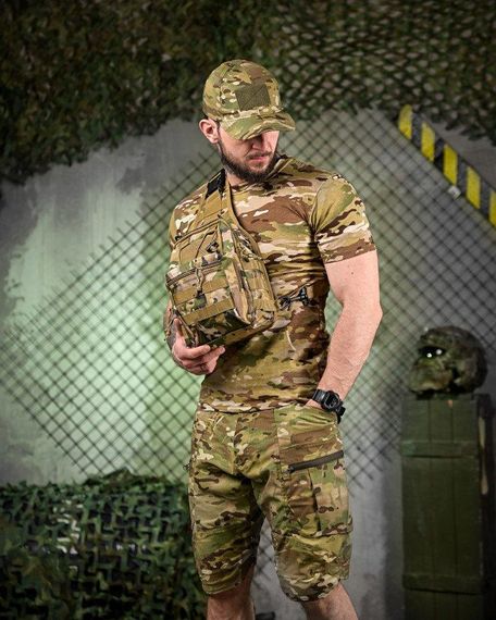 Літній тактичний костюм omega мультикам ДЛ7086 | Зображення 3