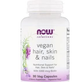 Now Hair, Skin & Nails / Волосы, кожа и ногти в капсулах №90