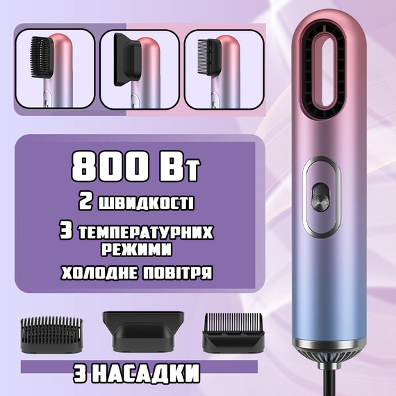 Фен стайлер XPRO HAIR DRYER 521-2341 чорний (43636-_217) | Зображення 2