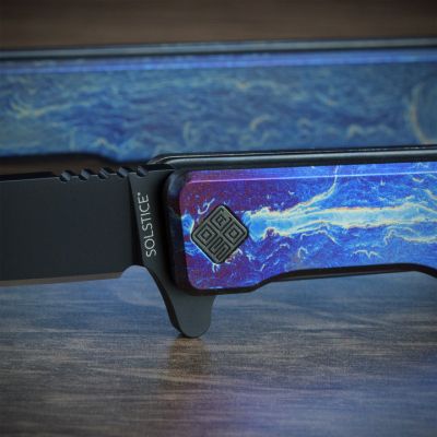 Нож Ocaso Solstice, Anodized titanium, Black (10DBB) | Зображення 3