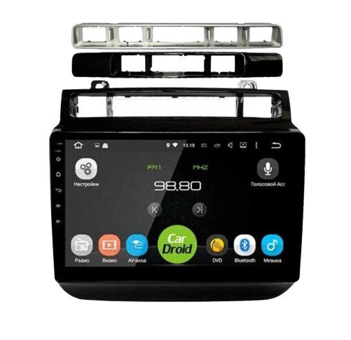 Штатная автомагнитола VW TOURAGE 2012 Android 10 2GB/16 черный (VW TOURAGE_7106) | Зображення 1