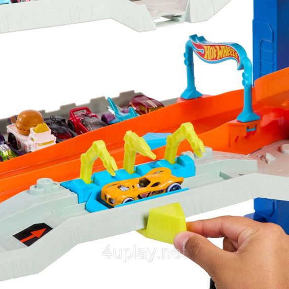 Игровой набор Hot Wheels City Ultimate Garage Хот Вилс Сити Легендарный Гараж с Драконом, лифтом, треком | Зображення 7