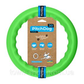 Кольцо для апортировки PitchDog30, диаметр 28 см салатовый