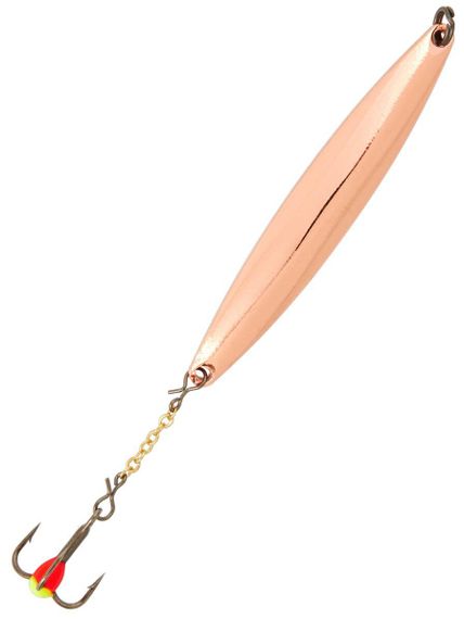 Блесна вертикал. зим. Lucky John Лаки Джон NAILBLADE с цеп. и тр. 55MM C блистер