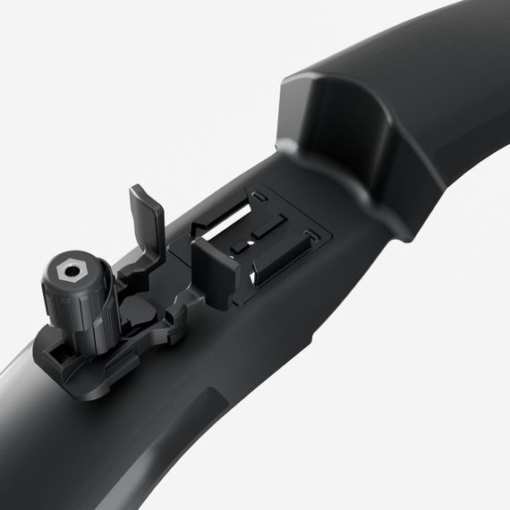 Комплект крил для гірського велосипеда V3 26"- 27,5"- 29" жорсткі чорні - Без розміру | Зображення 3