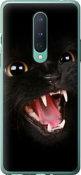 Чехол на OnePlus 8 Чёрная кошка "932u-1902-17620"