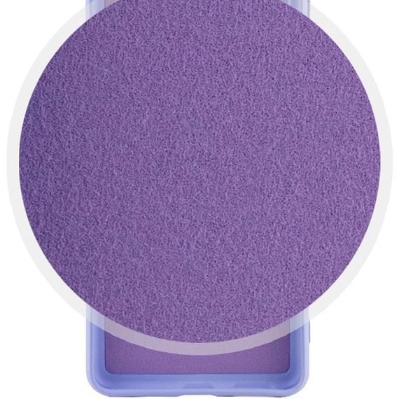 Чехол Silicone Cover Lakshmi Full Camera (AAA) with Logo для Xiaomi Redmi 14C / Poco C75 Сиреневый / Dasheen | Зображення 1