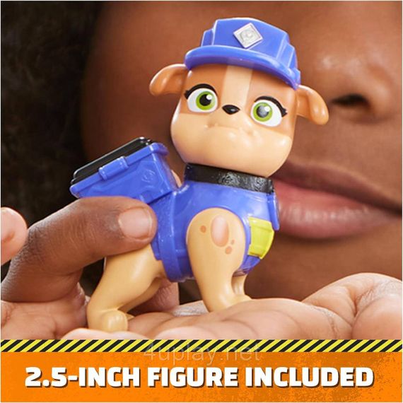 Щенячий патруль Крепыш и команда Бетономешалка Микс Оригинал Paw Patrol Rubble & Crew Mix’s Cement Mixer | Зображення 6