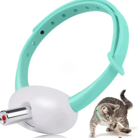 Інтерактивний лазерний нашийник для кішок Smart Laser Collar знижка