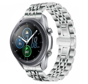 Металлический ремешок Primo Steel Link для часов Samsung Galaxy Watch 3 45mm (SM-R840) - Silver
