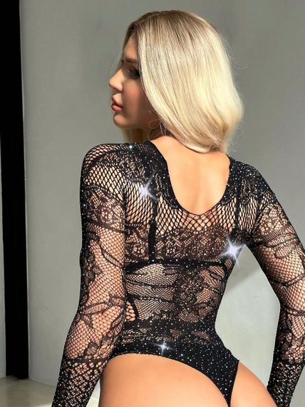 Боди JSY WW7041 Black One Size sexstyle | Зображення 4