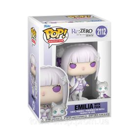 Набор игровых фигурок Funko POP! серии Re:ZERO - Эмилия с Паком