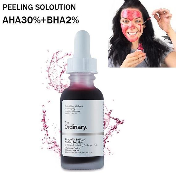 Кислотный Пилинг The Ordinary AHA 30% + BHA 2% Peeling Solution (30 ml) | Зображення 2