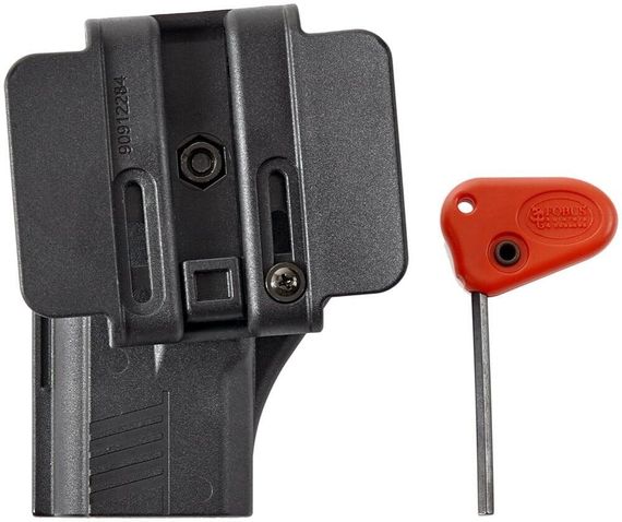 Кобура для Taurus PT24/7 PRO/PT800. Кріплення на ремінь. Матеріал - пластик. Колір - чорний | Зображення 1