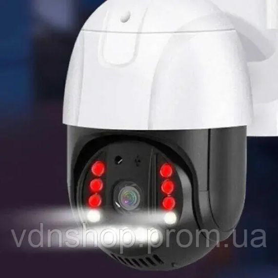 Камера зовнішнього відеоспостереження 4G Sim V380 PRO Вулична відеокамера IP 66 з нічною зйомкою | Зображення 5