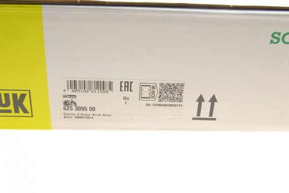 Комплект зчеплення Ford Maverick Nissan Navara Pick Up 2.5 2.7D 96-07 d=250mm  +вижимний  625 3095 00 | Зображення 8