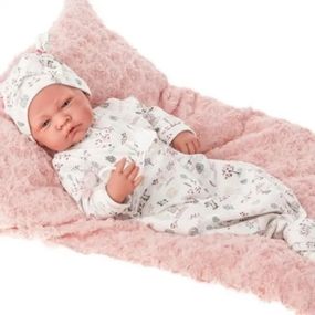 Пупс Antonio Juan Новорожденный в пеленке с чрезвычайно мягким телом 40 см (3385)