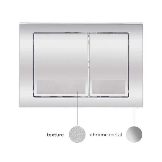 Панель змиву для унітазу Qtap Nest QT0111M06028CRM | Зображення 1