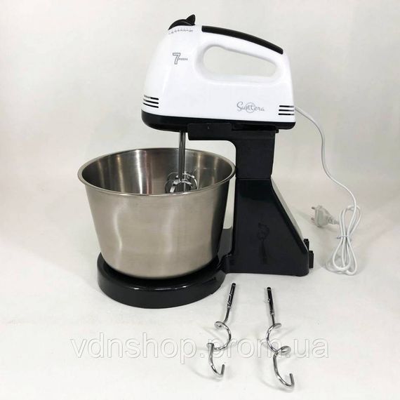 Зручний міксер для кухні Suntera, Надійний невеликий міксер для кухні з різними швидкостями QZ-38 | Зображення 7