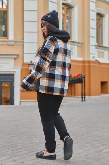 Жіночий костюм двійка із флісу колір чорний р.54/56 444861 | Зображення 3