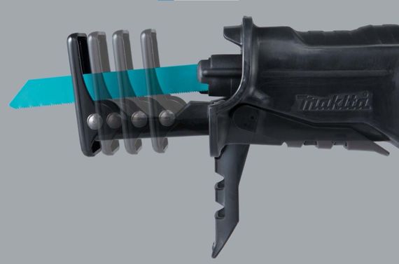 Пила шабельна акумуляторна Makita DJR360Z (32 мм, 2300/3000 об/хв, 1250 Вт, BL, LXT, без акумуляторів та зарядного пристрою) | Зображення 6