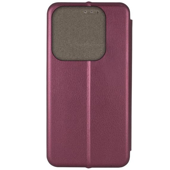 Кожаный чехол-книжка Classy для Motorola Edge 50 Pro Бордовый | Зображення 2