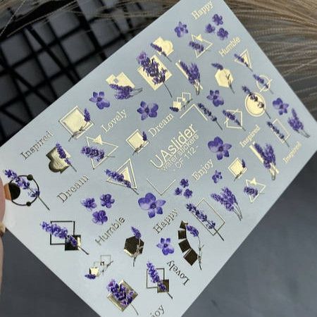 Фольгований слайдер UAslider CF 112 на водяній основі (7x10см) | Зображення 1