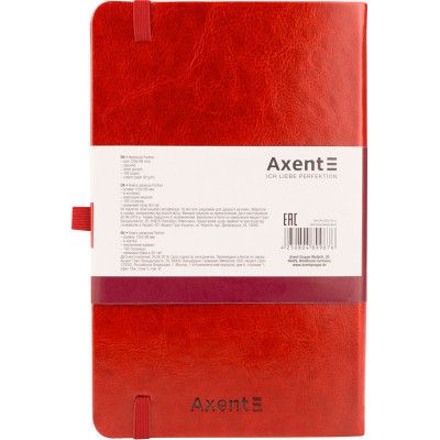Блокнот Axent Partner Lux, 125х195, 96л, кл, красный (8202-06-A) | Зображення 2