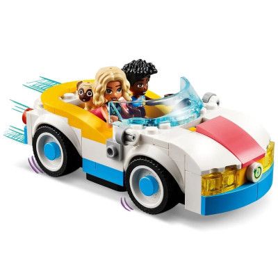 Конструктор LEGO Friends Електромобіль і зарядний пристрій 170 деталей (42609) | Зображення 4