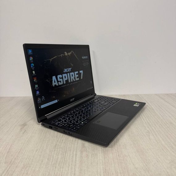 Ігровий ноутбук Acer Aspire 7 A715-75G / 15.6" (1920x1080) IPS / Intel Core i5-10300H (4 (8) ядра по 2.5 - 4.5 GHz) / 16 GB DDR4 / 512 GB SSD / nVidia GeForce GTX 1650, 4 GB GDDR5, 128-bit / WebCam б/в | Зображення 4
