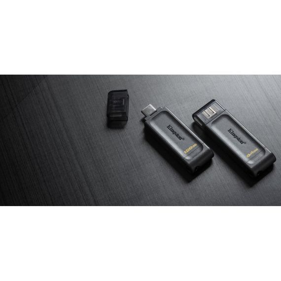 USB флеш накопичувач Kingston 256GB DataTraveller 70 USB 3.2 / Type-C (DT70/256GB) | Зображення 6