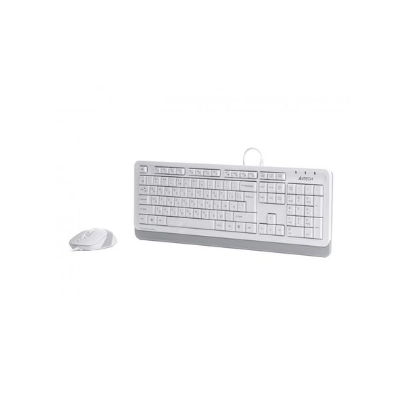 Комплект A4Tech F1010 White | Зображення 1