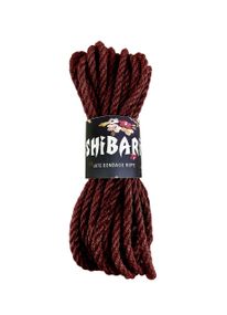Джутова мотузка для шибарі Feral Feelings Shibari Rope, 8 м коричнева Sex Aura
