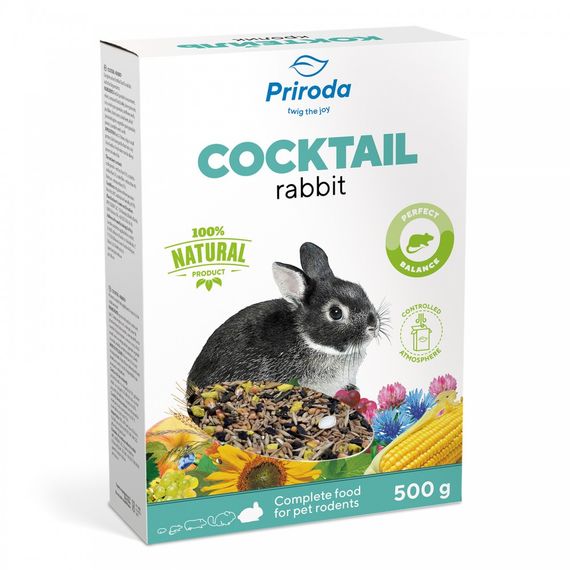 Корм Природа Коктейль Кролик для декоративних кроликів 500 г | Зображення 2