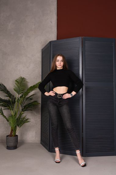 Женские босоножки Fashion Frida 3959 40 размер 25,5 см Черный | Зображення 8