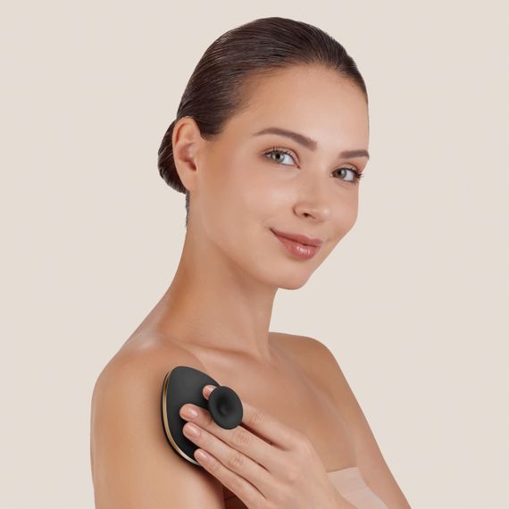 Щітка для тіла GESKE Body Brush metal 4в1 starlight, Сірий | Зображення 3