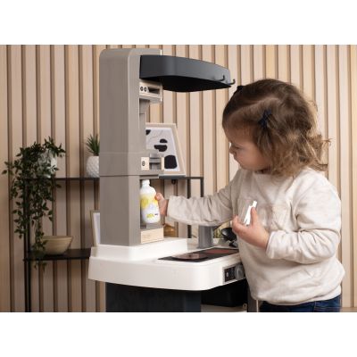 Игровой набор Smoby Интерактивная кухня Тефаль Студио Френч с аксессуарами Графитовая (311056) | Зображення 3