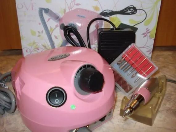 Фрезер для маникюра Nail Drill US-202, на 35000 оборотов | Зображення 5