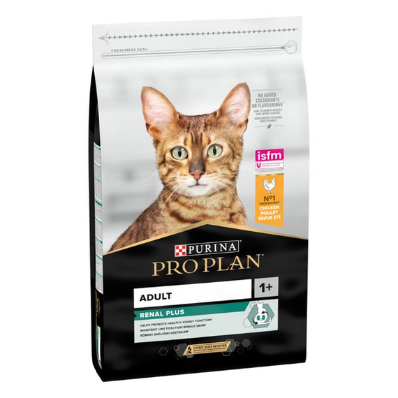 Сухой корм Purina Pro Plan Adult Renal Plus для кошек с курицей 10 кг | Зображення 2